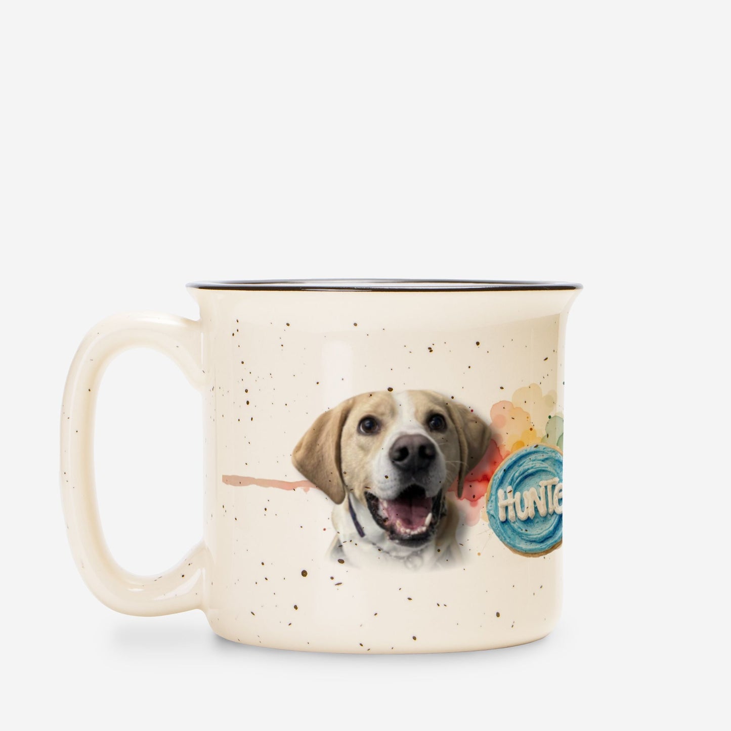 Watercolor Treat Custom Camp Mug