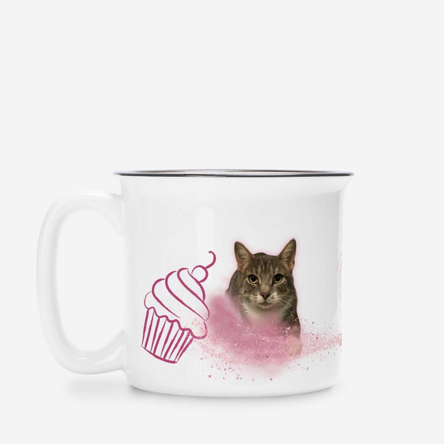 Cupcake Sweetheart Custom Camp Mug