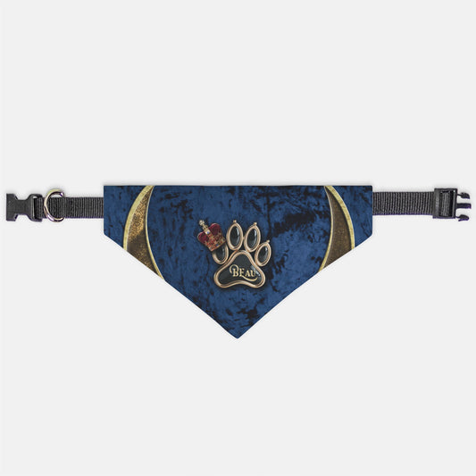 King Paw Print Bandana S