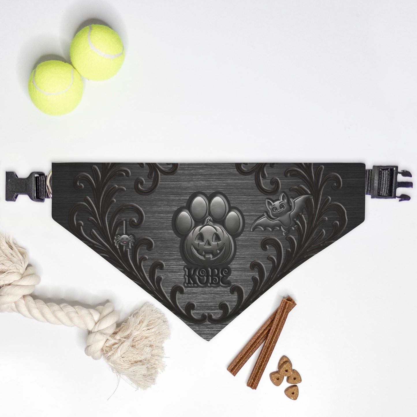 Midnight Mischief Paw Bandana