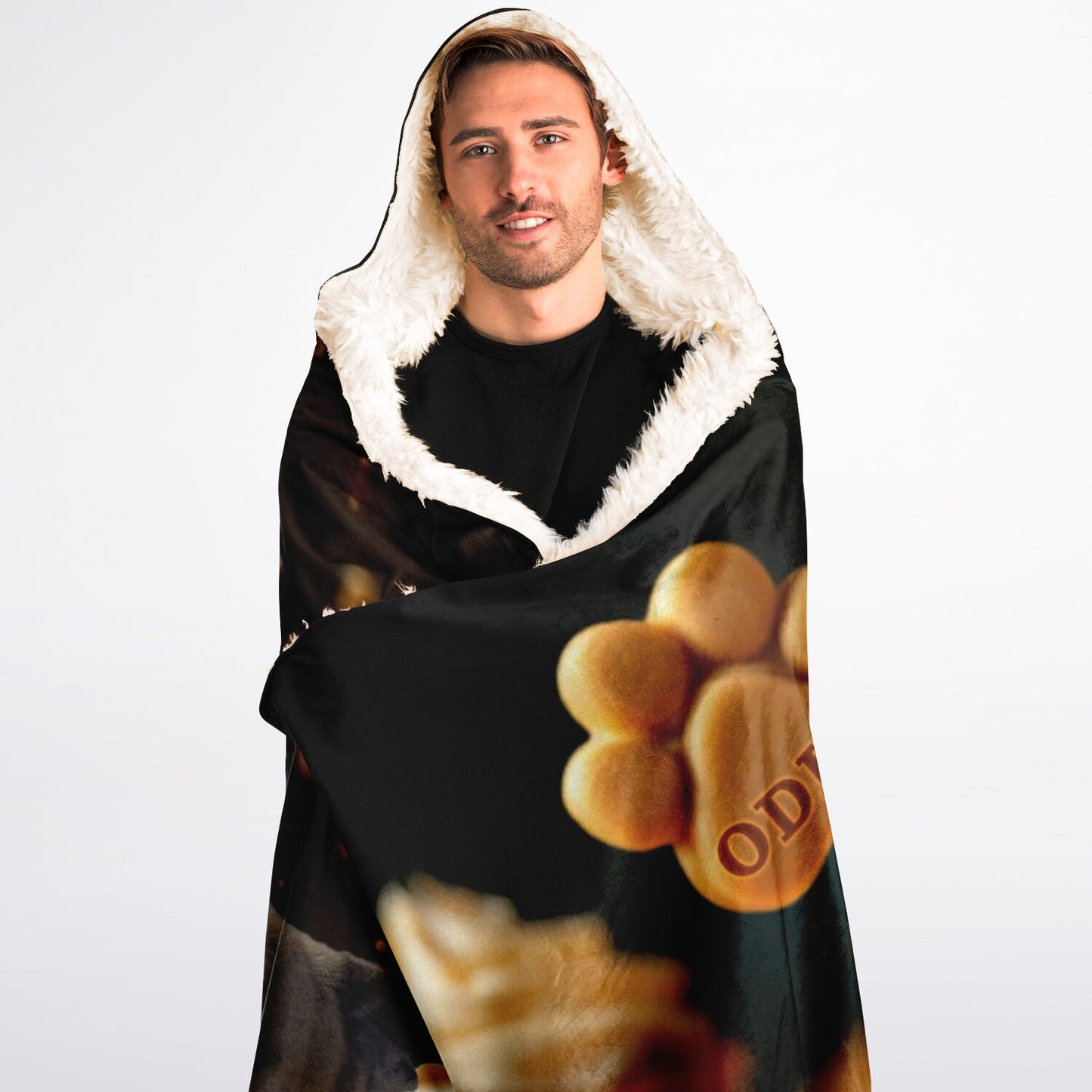 Cupcake Snatcher Hooded Blanket