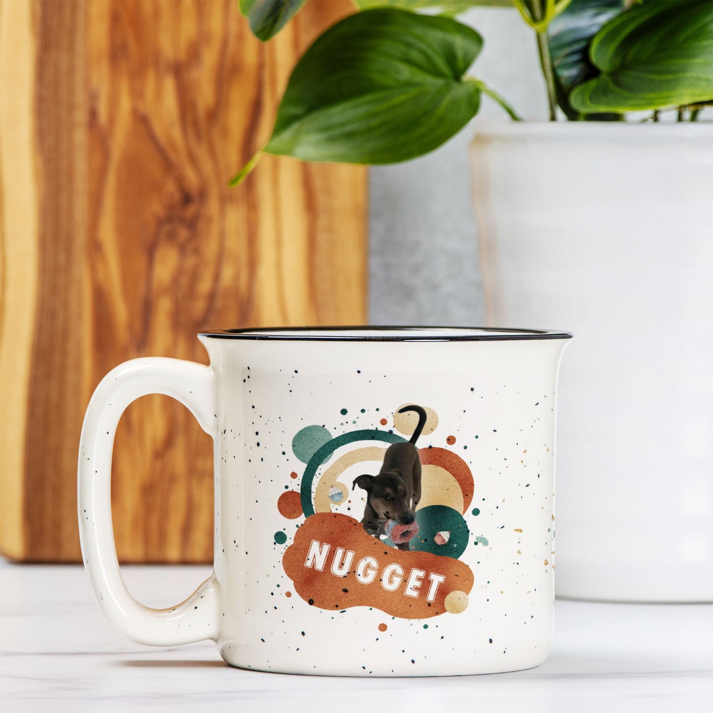 Playful Pop Custom Camp Mug