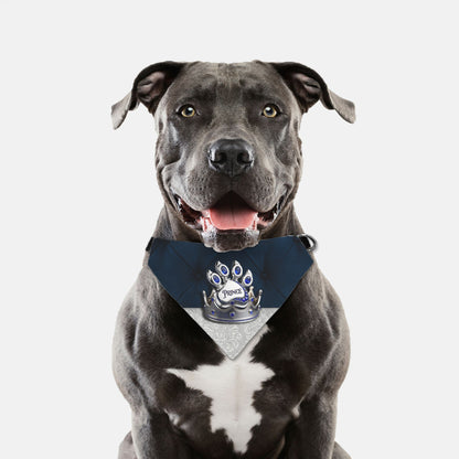 Prince Custom Paw Print Bandana Collar