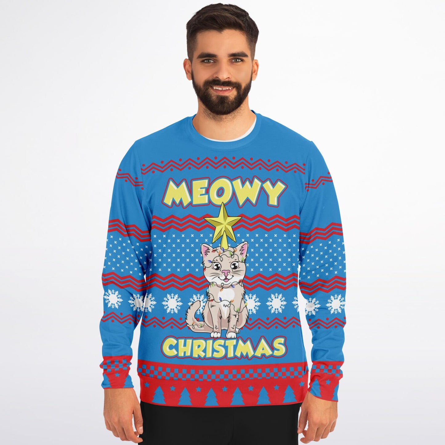 Meowy Christmas Ugly Christmas Sweater