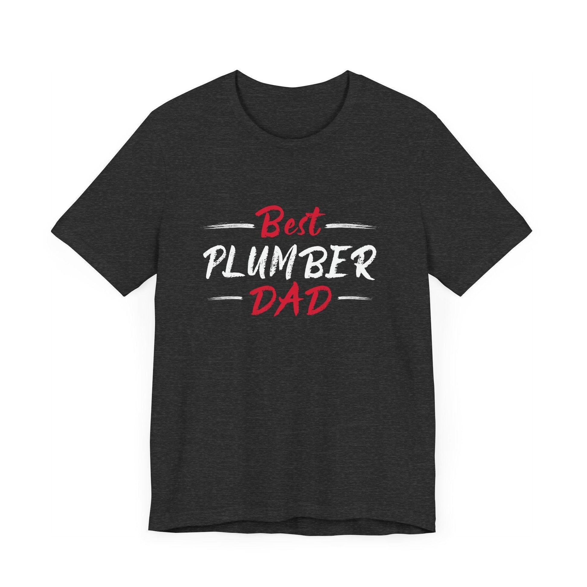 Best Plumber Dad Unisex Jersey Short Sleeve T-Shirt - Pawsome Prints