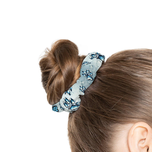 Water Paw Print Scrunchie (personalized with your pets name) - Pawsome Prints