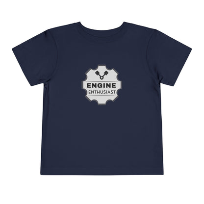 Engine Enthusiast Toddler's Fine Jersey T-Shirt - Pawsome Prints