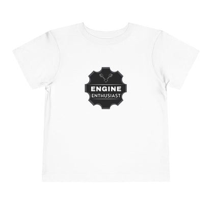 Engine Enthusiast Toddler's Fine Jersey T-Shirt - Pawsome Prints