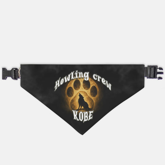 Howling Crew Paw Bandana Collar