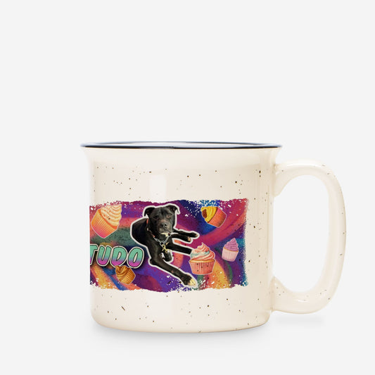 Cupcake Vibes Custom Camp Mug