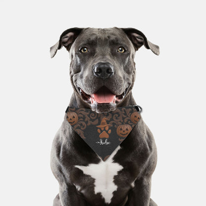 Bewitched Paw Print Bandana