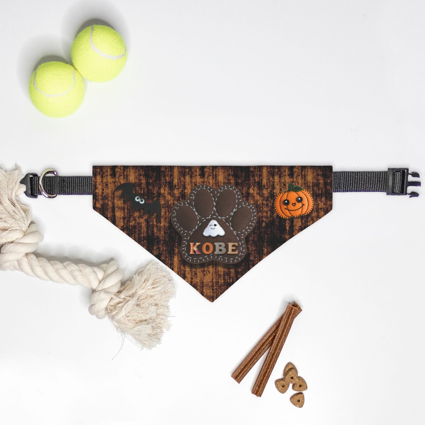 Spooky Stitches Paw Bandana