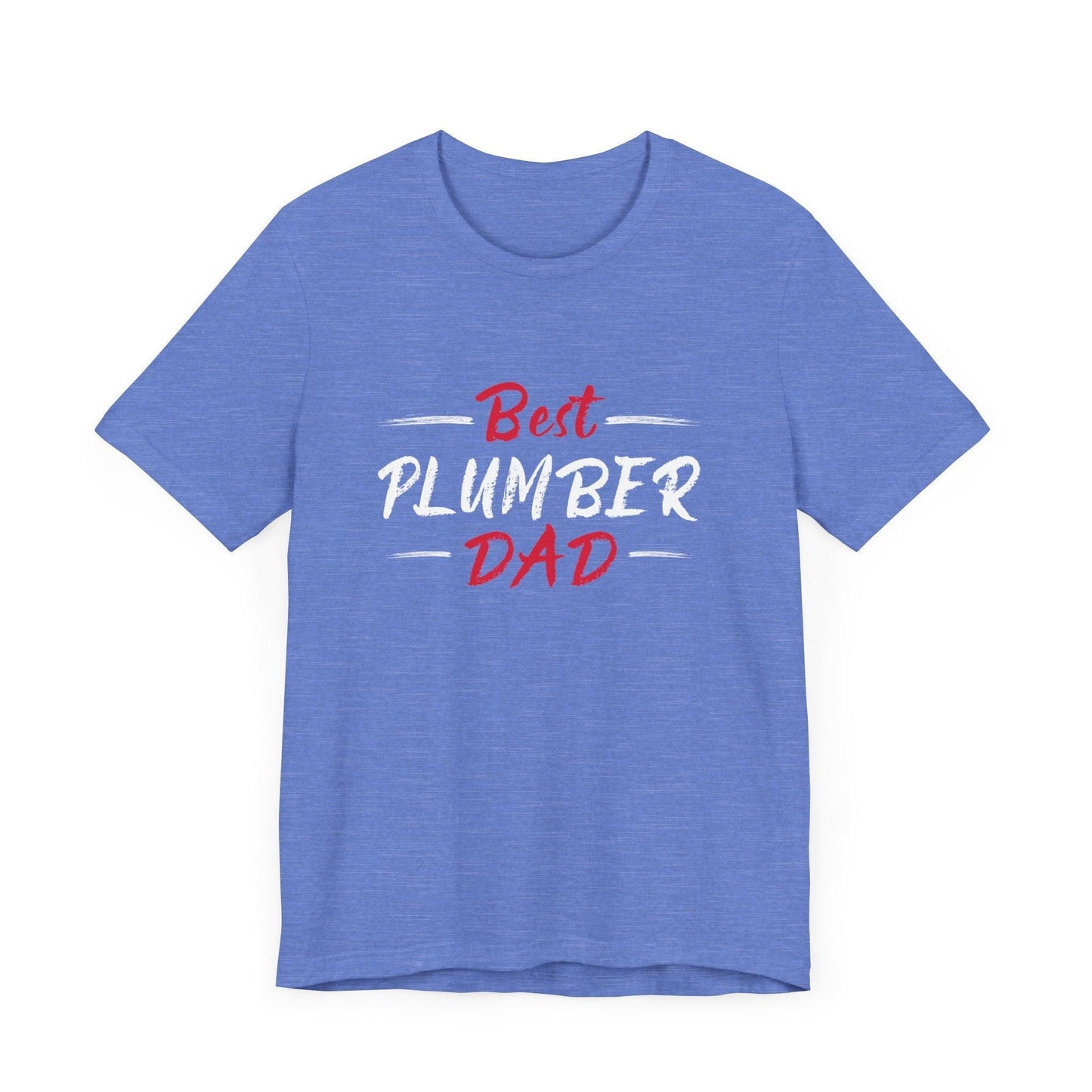 Best Plumber Dad Unisex Jersey Short Sleeve T-Shirt - Pawsome Prints