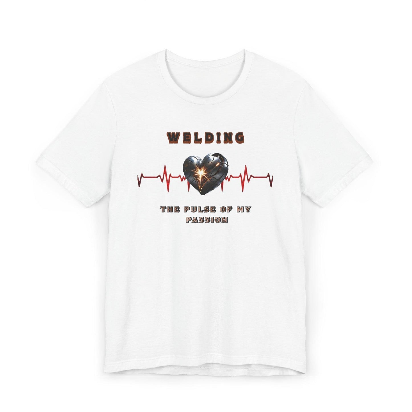 Welding the Pulse of my Passion Unisex Jersey Short Sleeve T-Shirt - Pawsome Prints