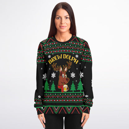 Brewdolph Ugly Christmas Sweater