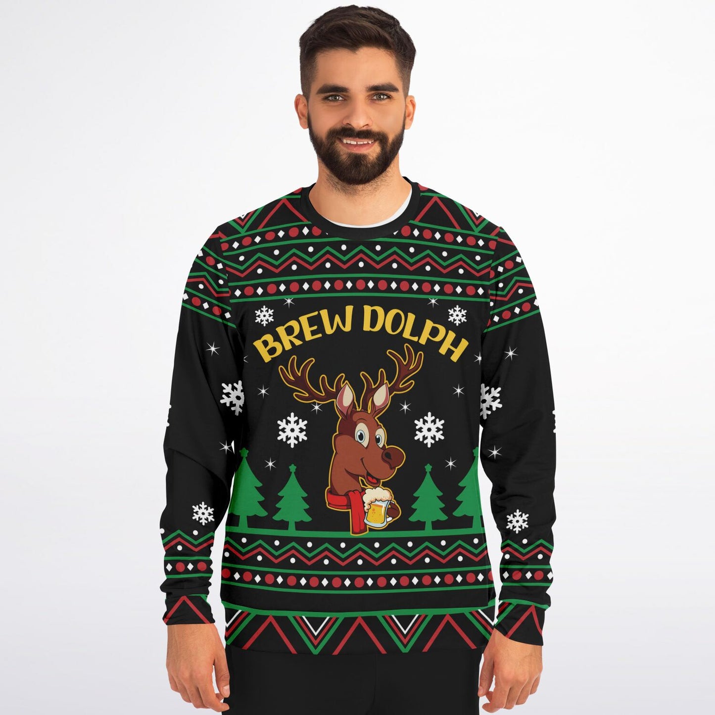 Brewdolph Ugly Christmas Sweater