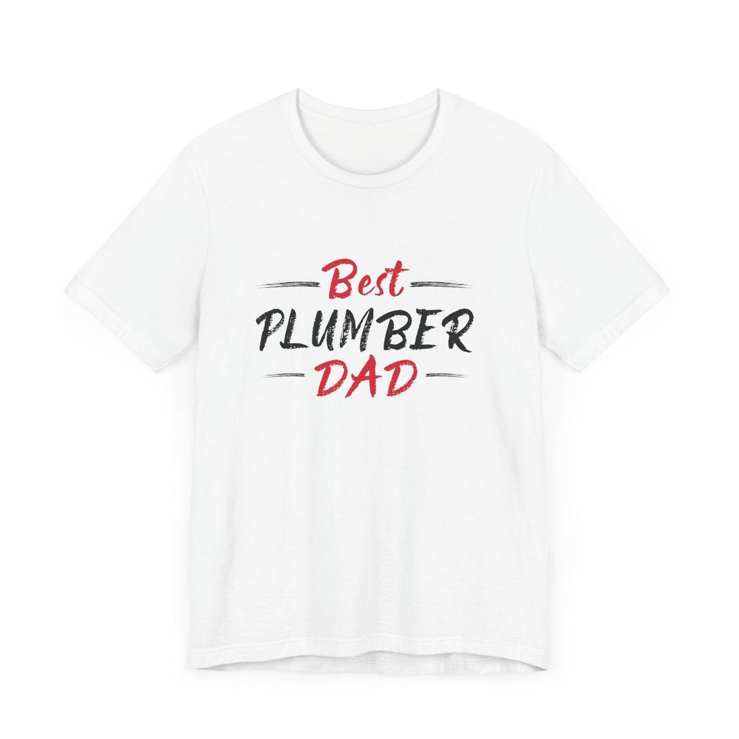 Best Plumber Dad Unisex Jersey Short Sleeve T-Shirt - Pawsome Prints