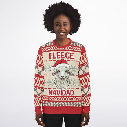 Fleece Navidad Ugly Christmas Sweater