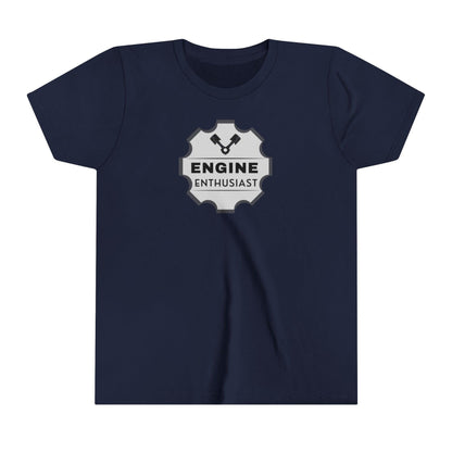 Engine Enthusiast Kids Fine Jersey T-Shirt - Pawsome Prints