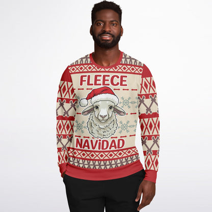 Fleece Navidad Ugly Christmas Sweater