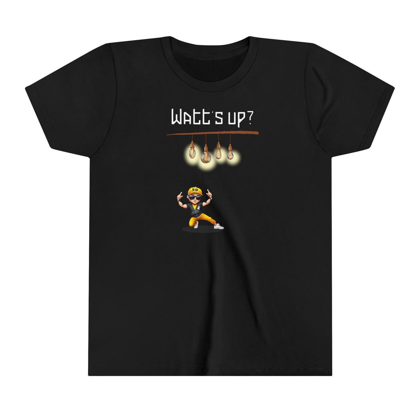 Watt's up? Kids Fine Jersey T-Shirt - Pawsome Prints