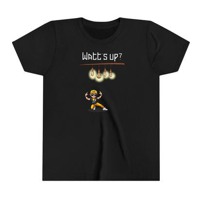 Watt's up? Kids Fine Jersey T-Shirt - Pawsome Prints