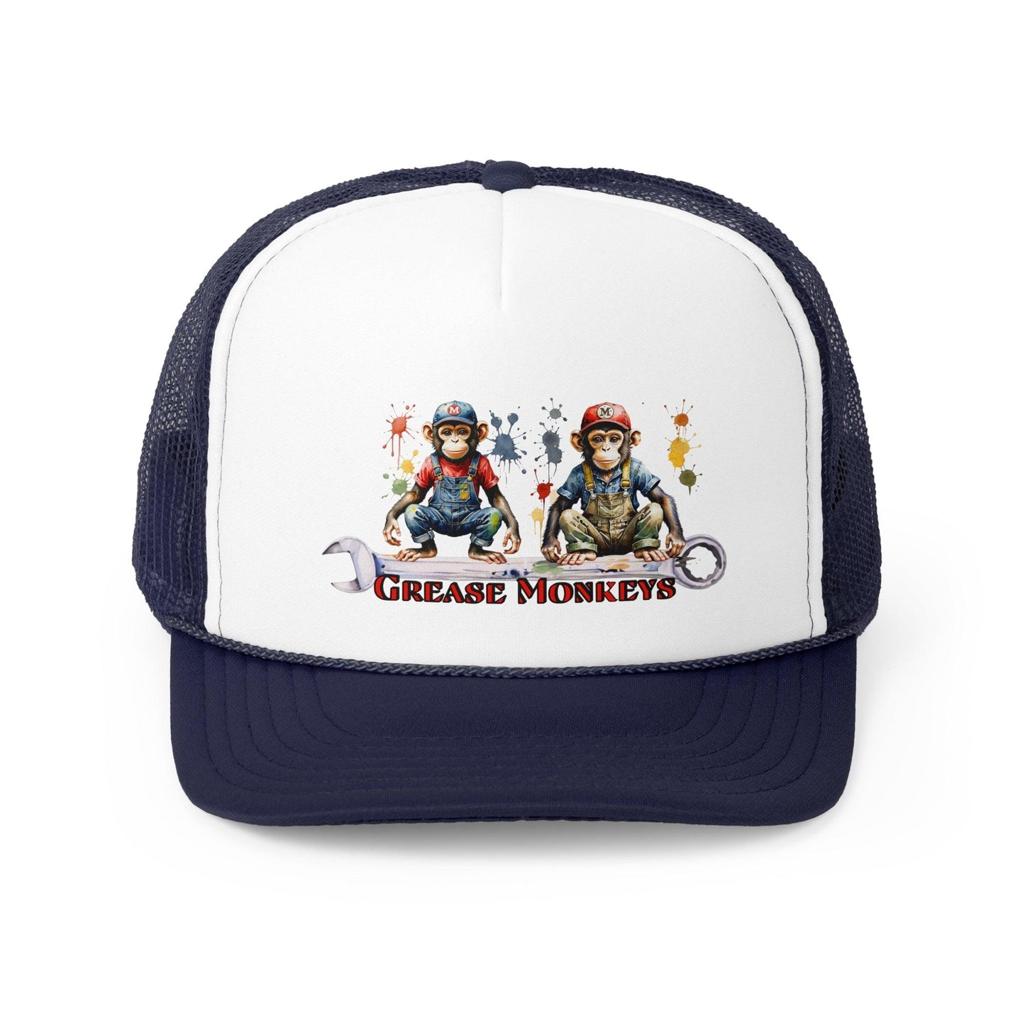 Grease Monkeys Trucker Hat - Pawsome Prints