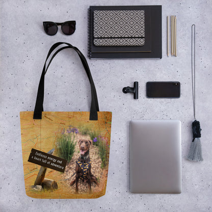 Endless energy and a heart full of adventure – Custom Pet Tote