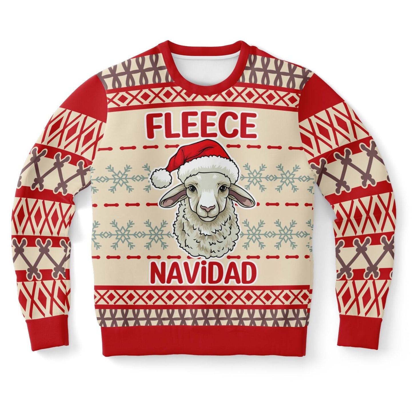 Fleece Navidad Ugly Christmas Sweater