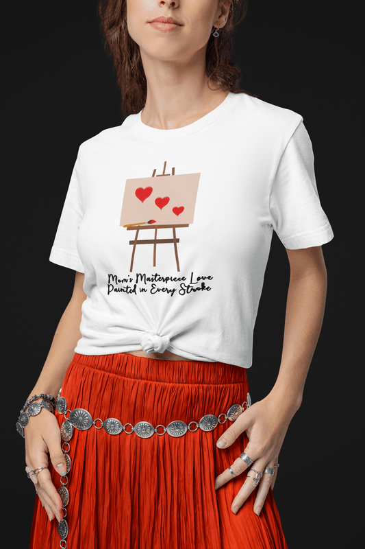 Moms Masterpiece Unisex Short Sleeve T-Shirt - Pawsome Prints