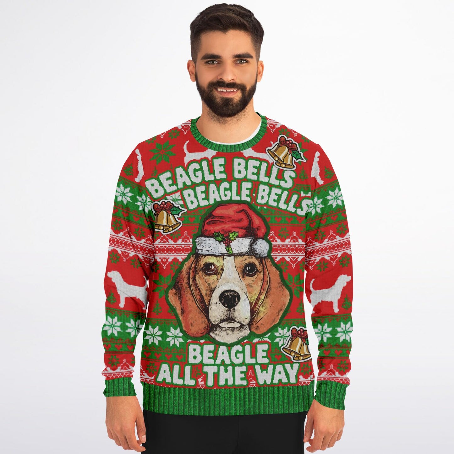 Beagle Bells Ugly Christmas Sweater