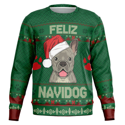 Feliz Navidog - French Bulldog