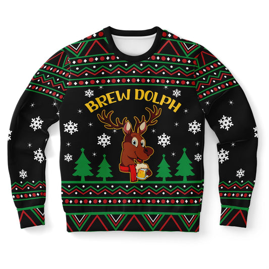 Brewdolph Ugly Christmas Sweater