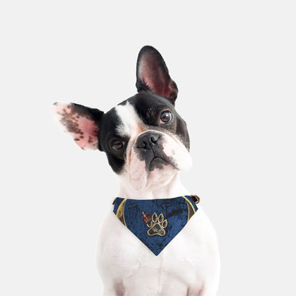 King Paw Print Bandana S