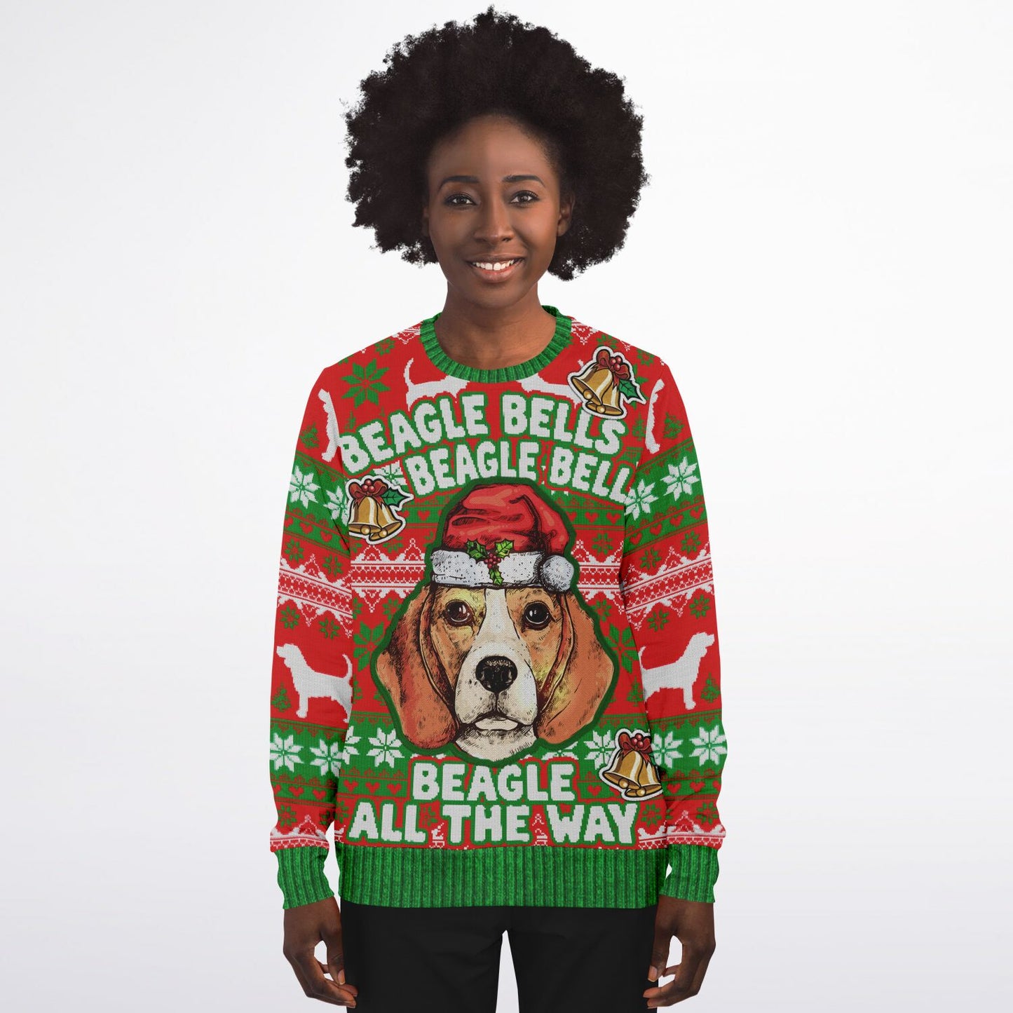 Beagle Bells Ugly Christmas Sweater